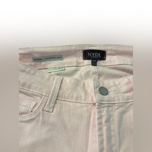 NYDJ Women's Light Pink  Jeans